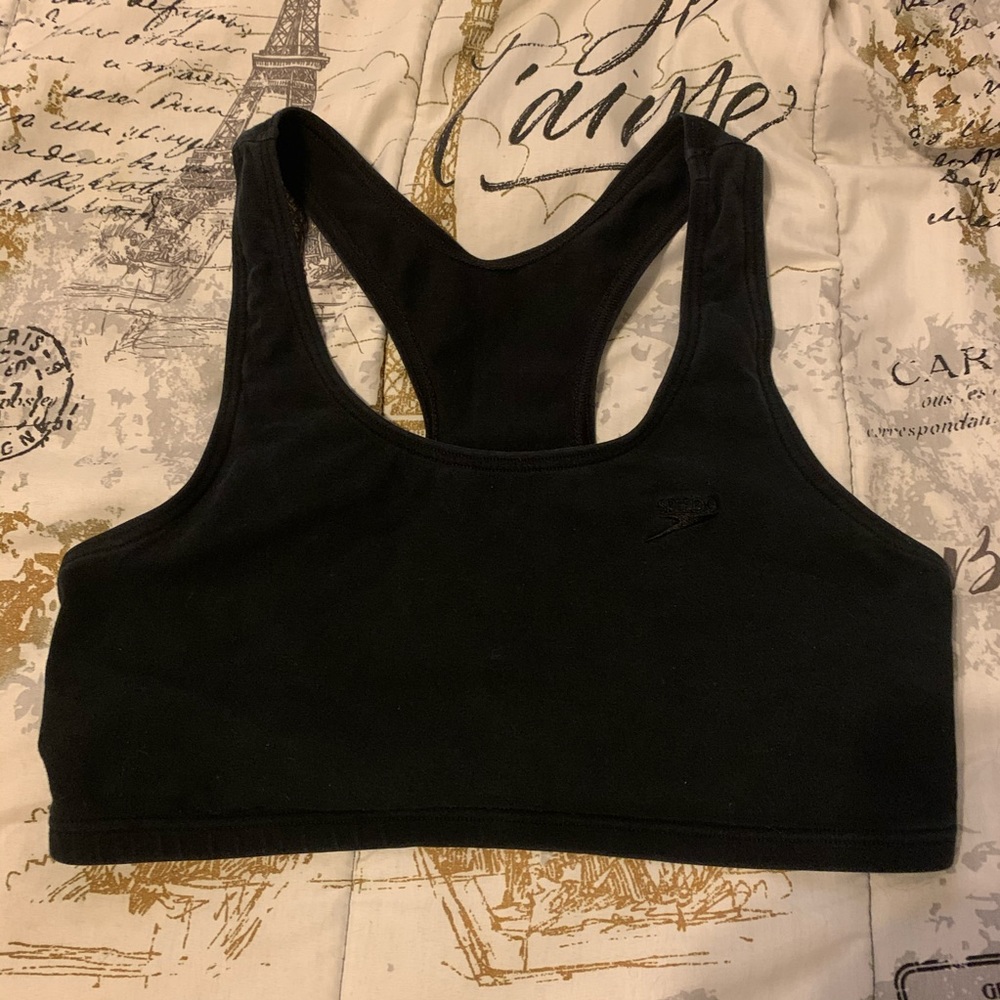 Black Sports Bra